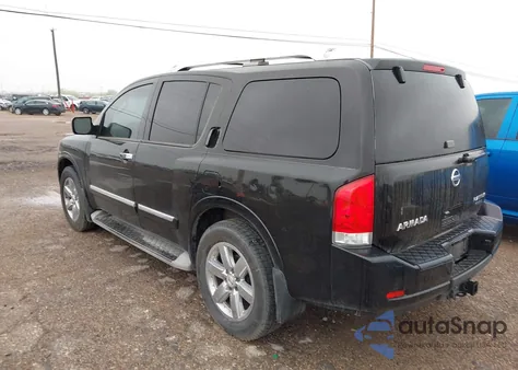 2012 Nissan Armada Platinum from USA, damaged, VIN 5N1BA0NF8CN609049